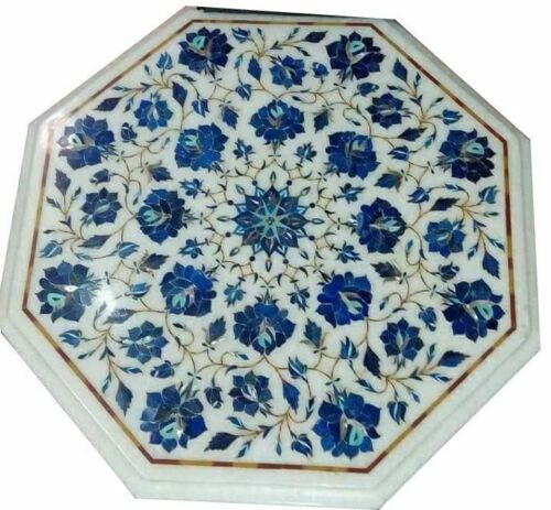 Marble table top - 18", semi