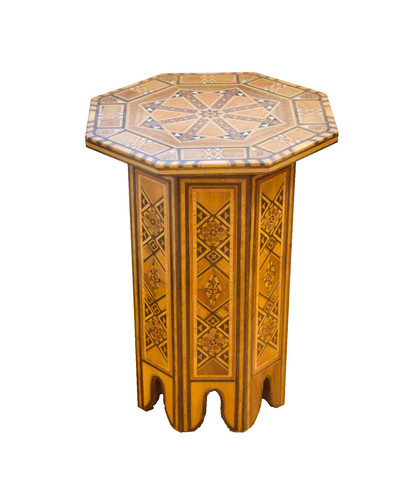Vintage moorish style wood - moorish,